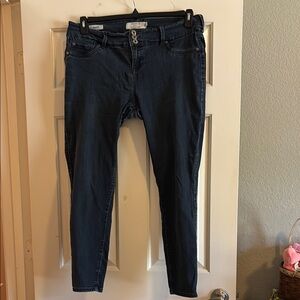 Torrid Blue Jeggings with Modern Fit